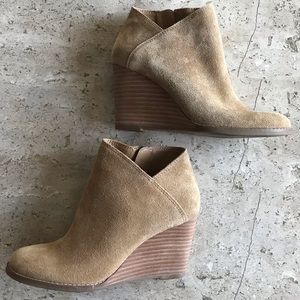 Lucky Brand Yakeena Wedge Booties
